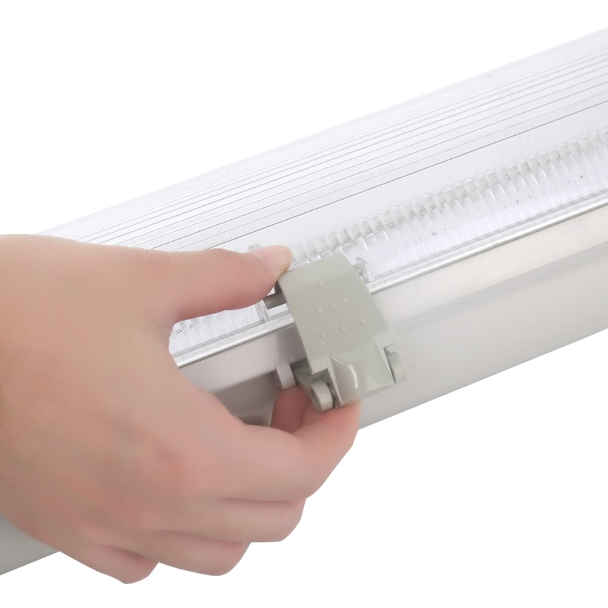 Aigostar - Индустриална флуоресцентна лампа T8 2xG13/20W/230V IP65