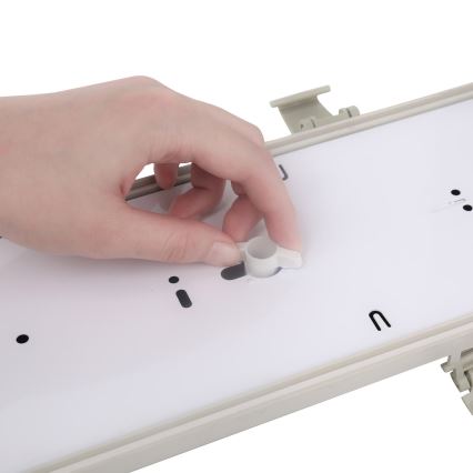 Aigostar - Индустриална флуоресцентна лампа T8 2xG13/20W/230V IP65