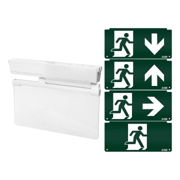 Aigostar - LED Аварийна лампа EMERGENCY EXIT LED/3,6W/230V 6500K 500mAh
