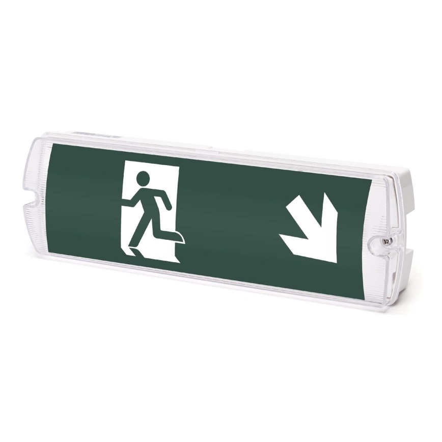 Aigostar - LED Аварийна лампа EMERGENCY EXIT LED/4W/230V IP65 6500K 600mAh
