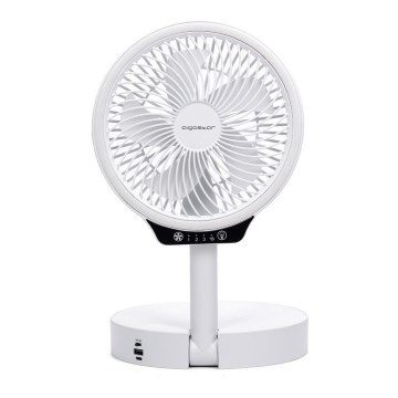 Aigostar - LED Безжичен сгъваем вентилатор с USB порт 6,5W/5V