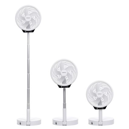 Aigostar - LED Безжичен сгъваем вентилатор с USB порт 6,5W/5V