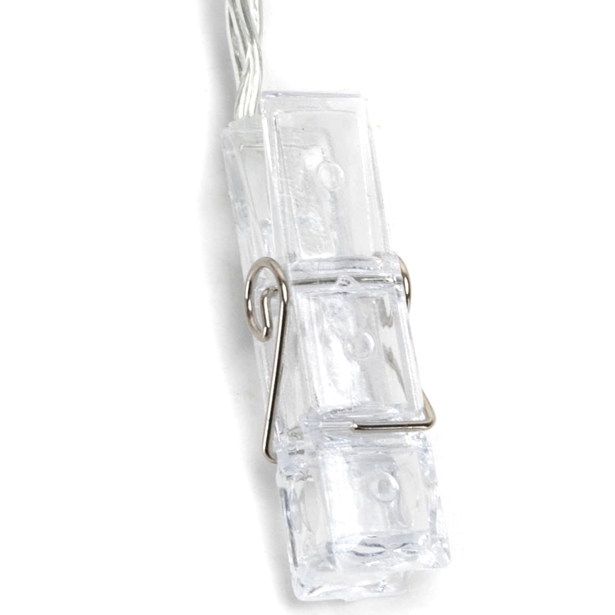 Aigostar - LED декоративна верига 20xLED/5W/USB 6 m топло бяло