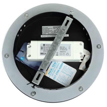 Aigostar - LED Димируем аплик MESH Smart LED/12W/230V 2700-6500K черен