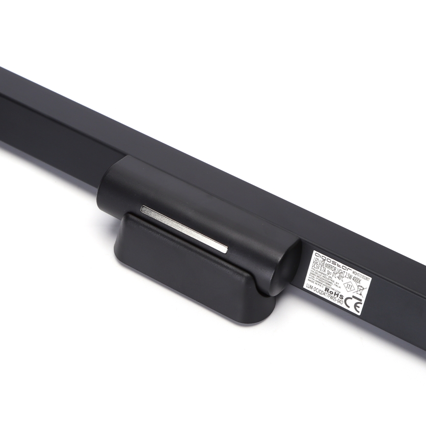 Aigostar - LED Димируем акумулаторен осветление на огледало LED/2,9W/5V 2000 mAh