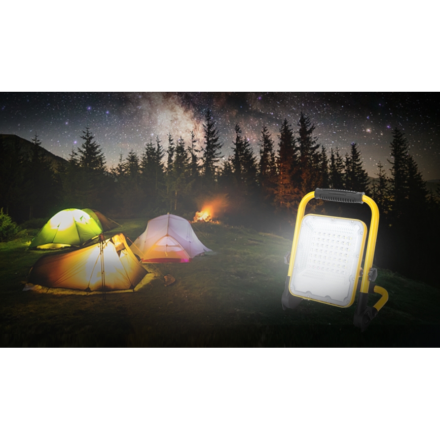 Aigostar - LED Димируем акумулаторен прожектор LED/100W/5V 6500K IP65