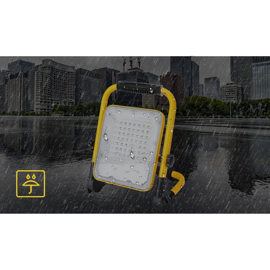 Aigostar - LED Димируем акумулаторен прожектор LED/100W/5V 6500K IP65