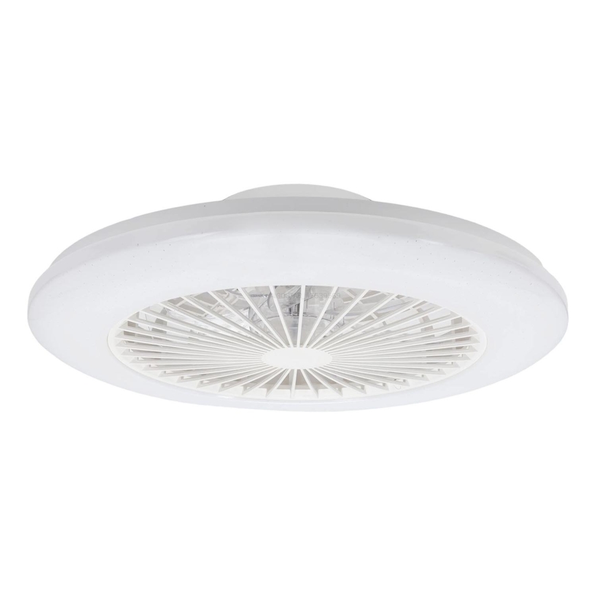Aigostar - LED Димируем плафон с вентилатор LED/40W/230V 2700-6500K Ø 48,5 см бял + дистанционно управление