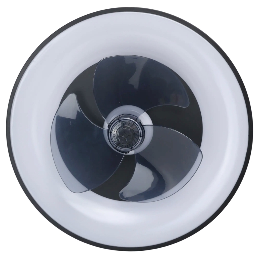 Aigostar - LED Димируем плафон с вентилатор MESH LED/40W/230V 2700-6500K черен + дистанционно управление