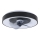 Aigostar - LED Димируем плафон с вентилатор MESH LED/40W/230V 2700-6500K черен + дистанционно управление
