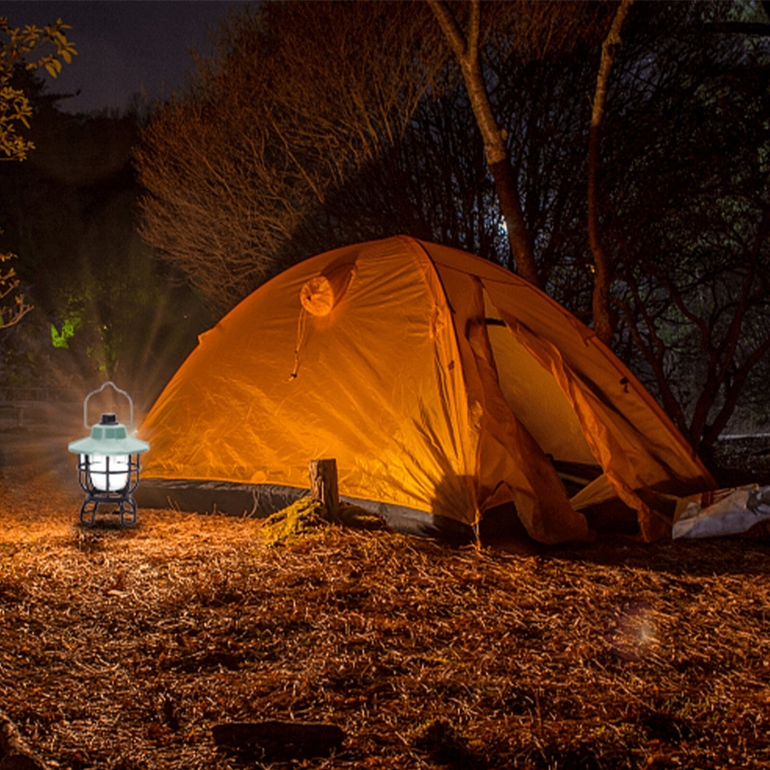 Aigostar - LED Димируем преносим акумулаторен къмпинг' лампа LED/3W/3,7V 1200mAh