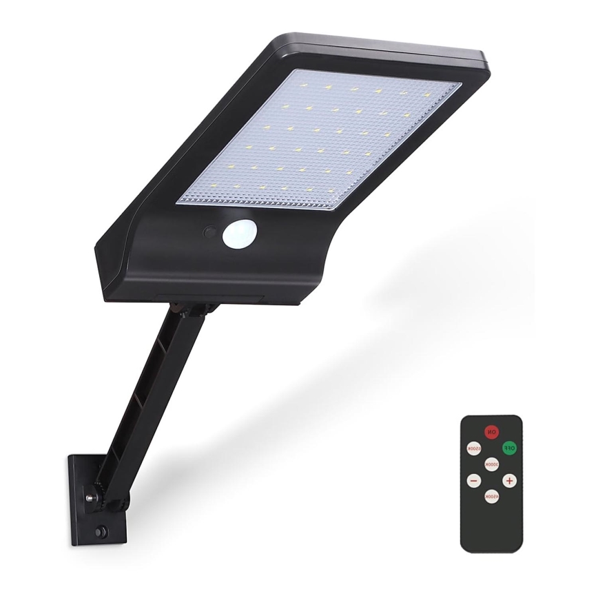 Aigostar - LED Димируем соларен лампа със сензор LED/2,3W/5,5V IP65 1800 mAh + дистанционно управление
