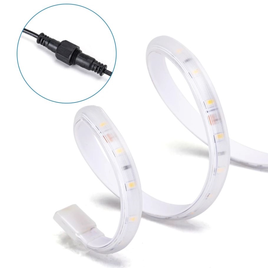 Aigostar - LED Димируем соларен лента LED/1,6W/3,2V 3 м 6500K IP65 + дистанционно управление