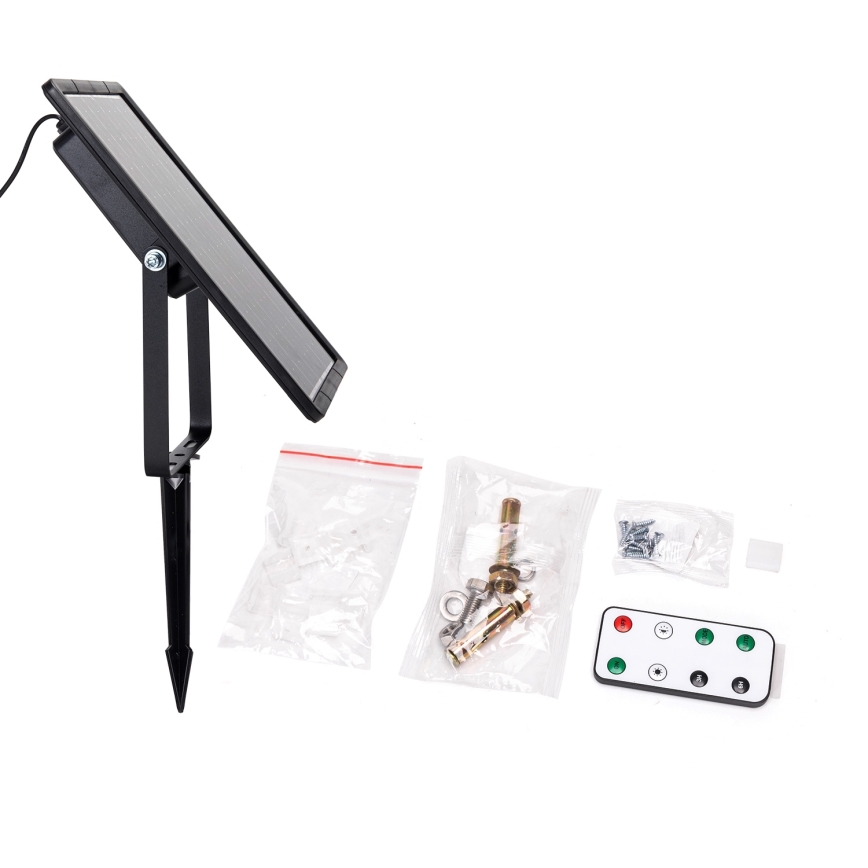 Aigostar - LED Димируем соларен лента LED/10W/3,2V 10 м 6500K IP65 + дистанционно управление