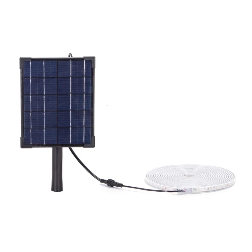 Aigostar - LED Димируем соларен лента LED/5W/3,2V 5 м 6500K IP65 + дистанционно управление