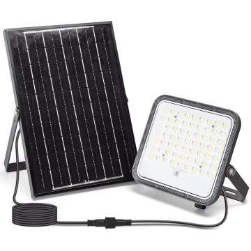 Aigostar - LED Димируем соларен прожектор LED/100W/3,4V 3000/4000/6500K IP66 + дистанционно управление
