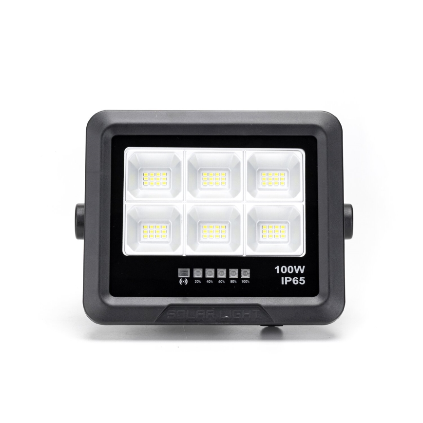 Aigostar - LED Димируем соларен прожектор LED/100W/3,4V IP65 10000 mAh + дистанционно управление
