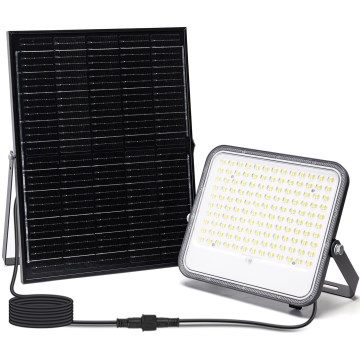 Aigostar - LED Димируем соларен прожектор LED/200W/3,4V 3000/4000/6500K IP66 + дистанционно управление