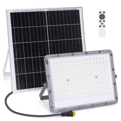 Aigostar - LED соларен прожектор с регулируема яркост LED/200W/3,4V 20000 mAh IP65 + дистанционно управление