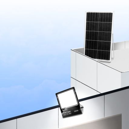 Aigostar - LED Димируем соларен прожектор LED/300W/3,2V IP66 25000 mAh + дистанционно управление