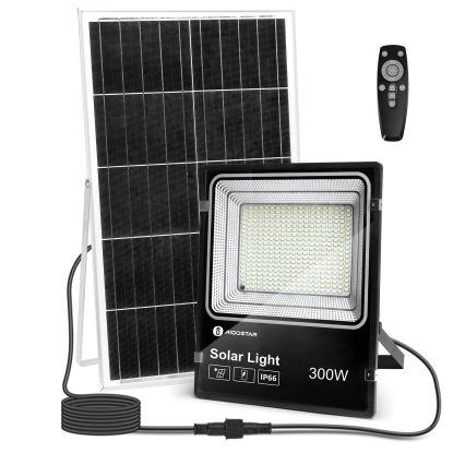 Aigostar - LED Димируем соларен прожектор LED/300W/3,2V IP66 25000 mAh + дистанционно управление