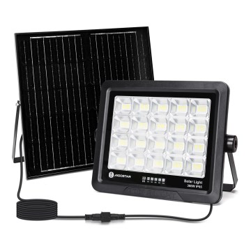 Aigostar - LED Димируем соларен прожектор LED/300W/3,4V IP65 + дистанционно управление
