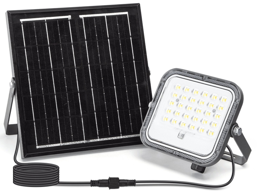 Aigostar - LED Димируем соларен прожектор LED/50W/3,4V 3000/4000/6500K IP66 4000 mAh + дистанционно управление