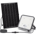 Aigostar - LED Димируем соларен прожектор със сензор LED/120W/3,4V 6500K IP66 + дистанционно управление