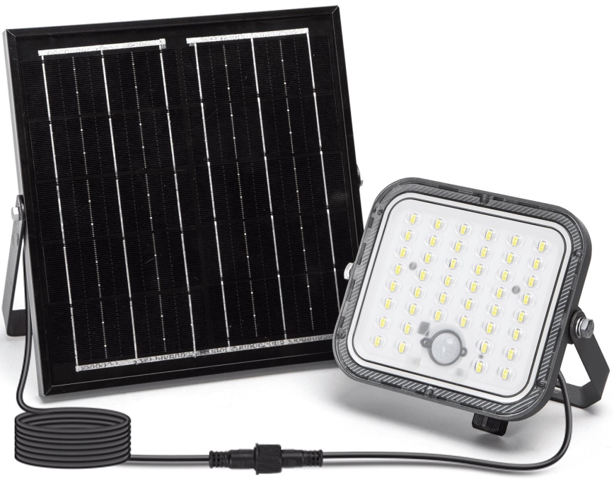 Aigostar - LED Димируем соларен прожектор със сензор LED/80W/3,4V 6500K IP66 4000 mAh + дистанционно управление