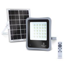 Aigostar - LED Димируем соларен прожектор LED/30W/3,2V IP67 + д.у.