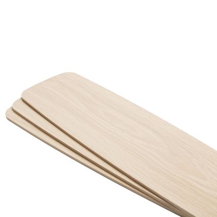 Aigostar - LED Димируем таванен вентилатор LED/20W/230V 2700-6500K 132 см бял/бежов + дистанционно управление