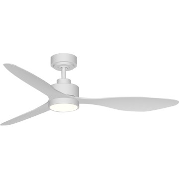 Aigostar - LED Димируем таванен вентилатор LED/20W/230V 2700-6500K 132 см бял + дистанционно управление
