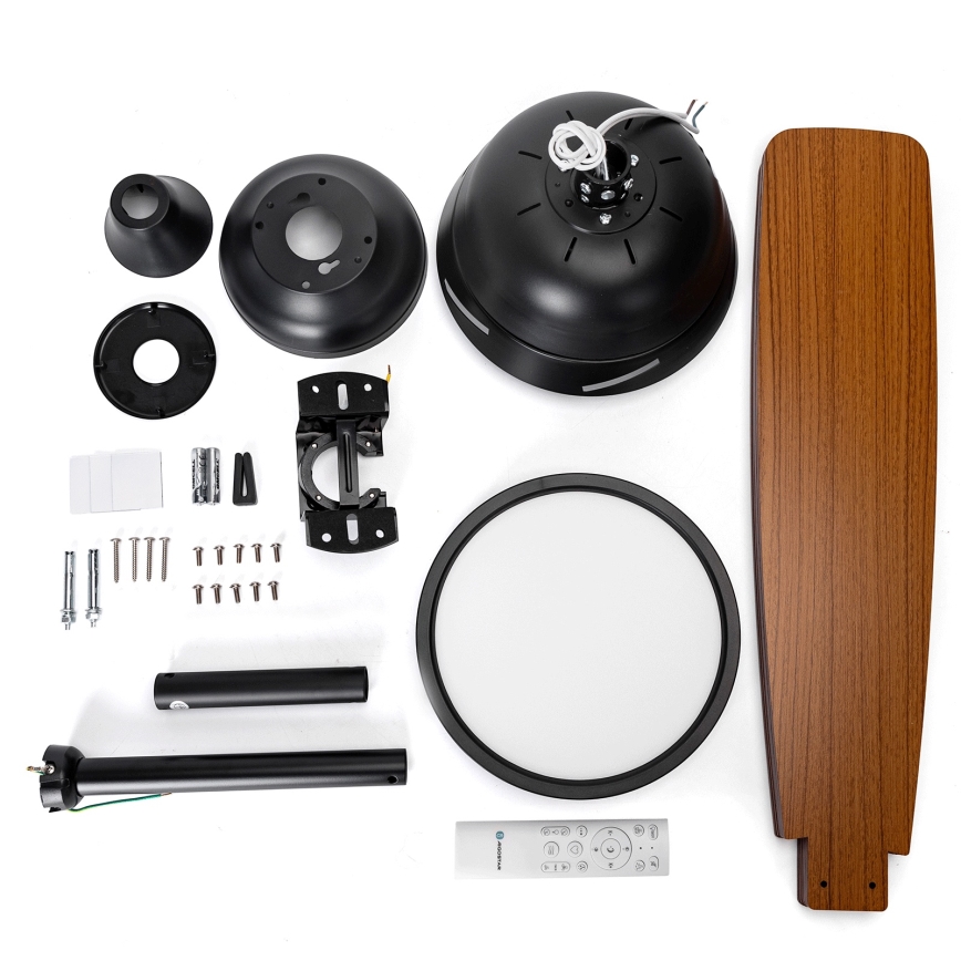 Aigostar - LED Димируем таванен вентилатор LED/20W/230V 2700-6500K 132 см бежов + дистанционно управление