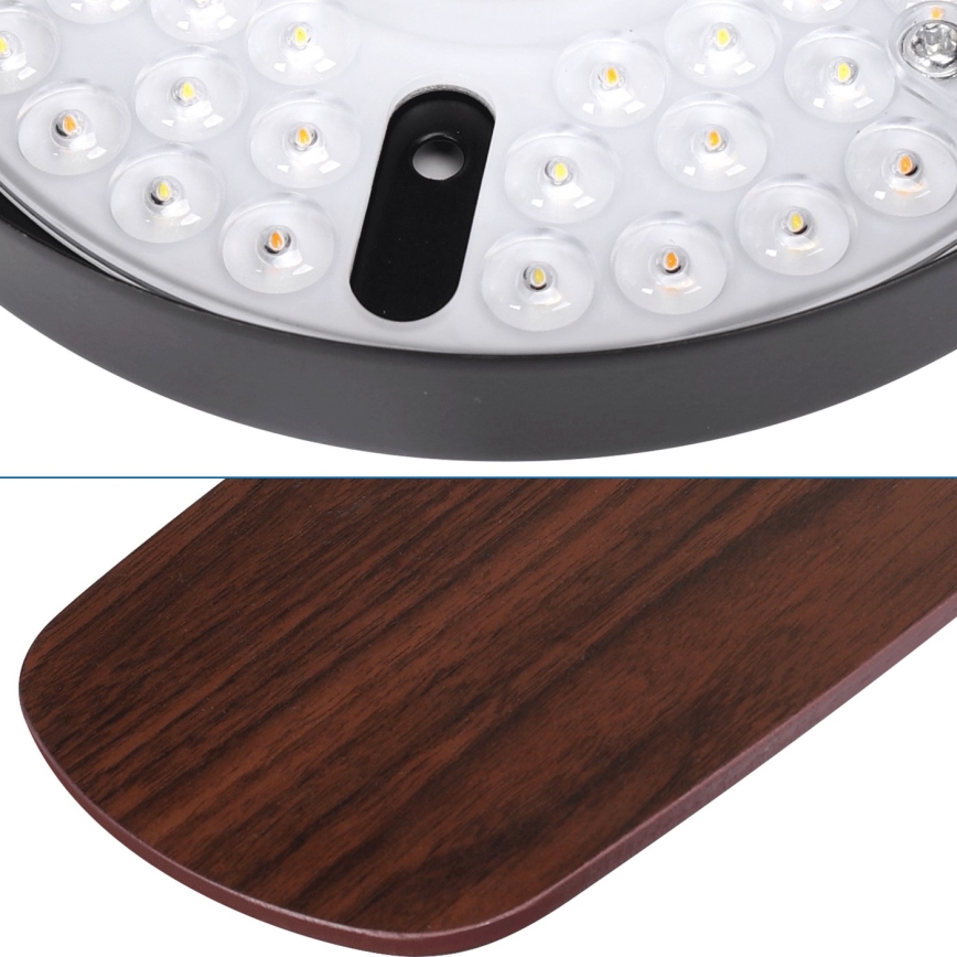 Aigostar - LED Димируем таванен вентилатор LED/24W/230V 2700-6500K 106,6 см + дистанционно управление