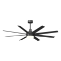 Aigostar - LED Димируем таванен вентилатор LED/24W/230V 2700-6500K 165 см черен + дистанционно управление