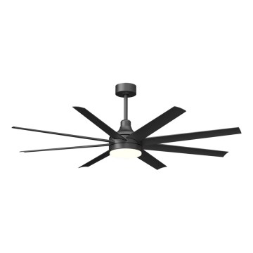 Aigostar - LED Димируем таванен вентилатор LED/24W/230V 2700-6500K 165 см черен + дистанционно управление