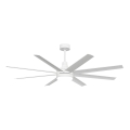 Aigostar - LED Димируем таванен вентилатор LED/24W/230V 2700-6500K Ø 165 см + дистанционно управление бял