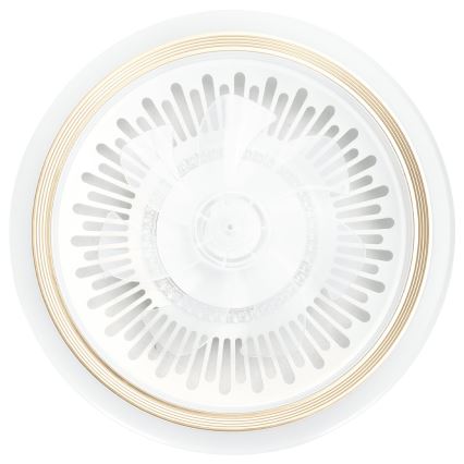 Aigostar - LED Димируем таванен вентилатор LED/40W/230V 2700/4000/6500K Ø 50 см + дистанционно управление бял