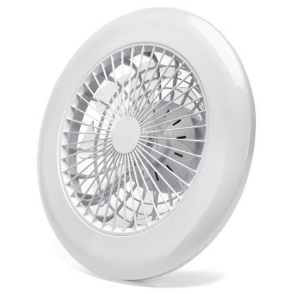 Aigostar - LED Димируем таванен вентилатор LED/40W/230V 2700-6500K Ø 49 см + дистанционно управление бял