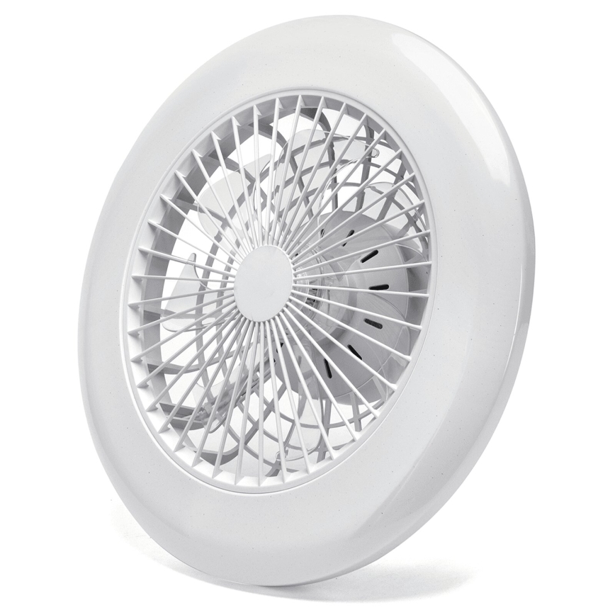 Aigostar - LED Димируем таванен вентилатор LED/40W/230V 2700-6500K Ø 49 см + дистанционно управление бял