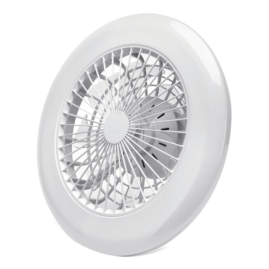 Aigostar - LED Димируем таванен вентилатор LED/40W/230V 2700-6500K Ø 49 см + дистанционно управление бял