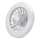 Aigostar - LED Димируем таванен вентилатор LED/40W/230V 2700-6500K Ø 49 см + дистанционно управление бял