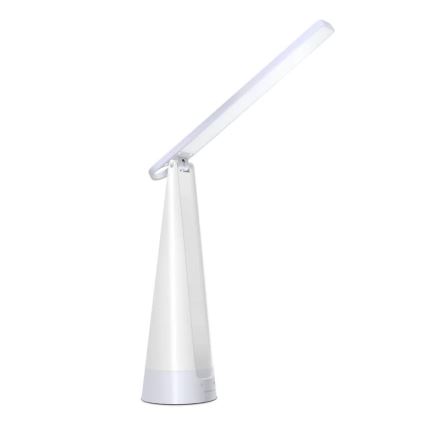 Aigostar - LED Димируема акумулаторна настолна лампа LED/7W/5V 4000K 4400 mAh бял