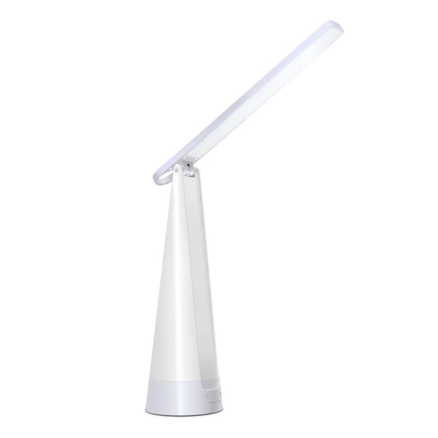 Aigostar - LED Димируема акумулаторна настолна лампа LED/7W/5V 4000K 4400 mAh бял