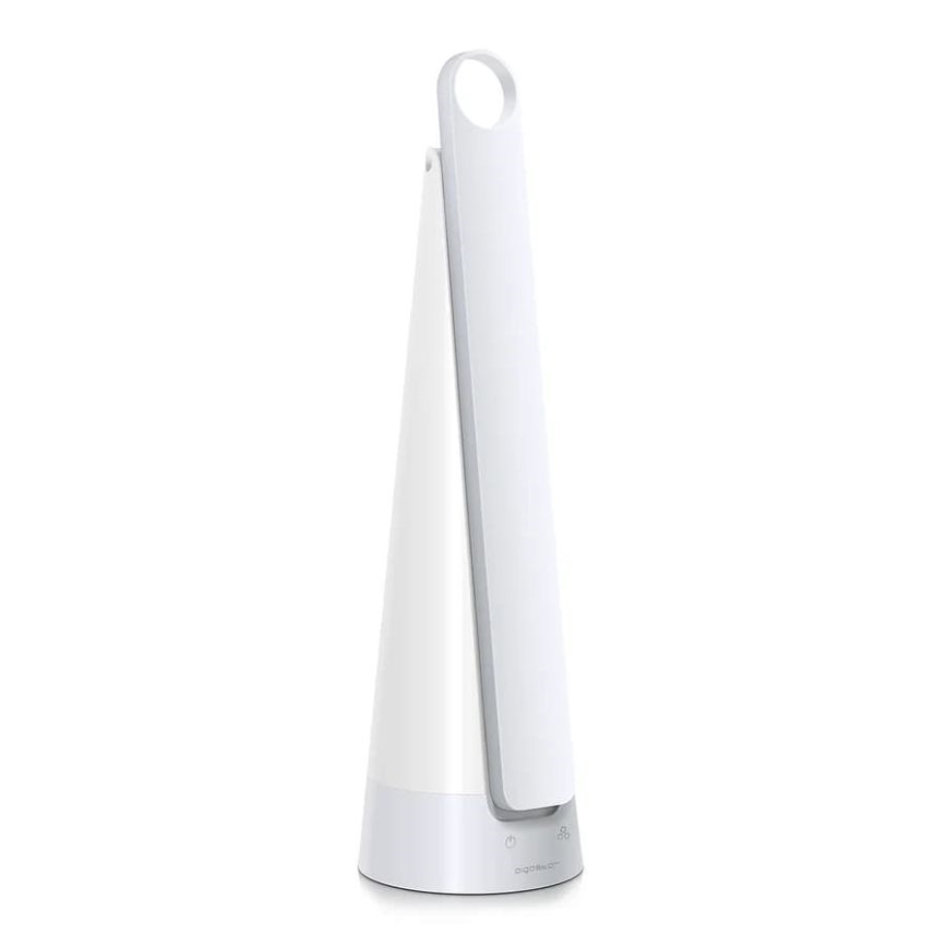 Aigostar - LED Димируема акумулаторна настолна лампа LED/7W/5V 4000K 4400 mAh бял