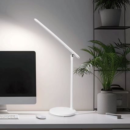 Aigostar - LED Димируема акумулаторна настолна сензорна лампа LED/3W/5V 1200mAh 3000/4000/6500K