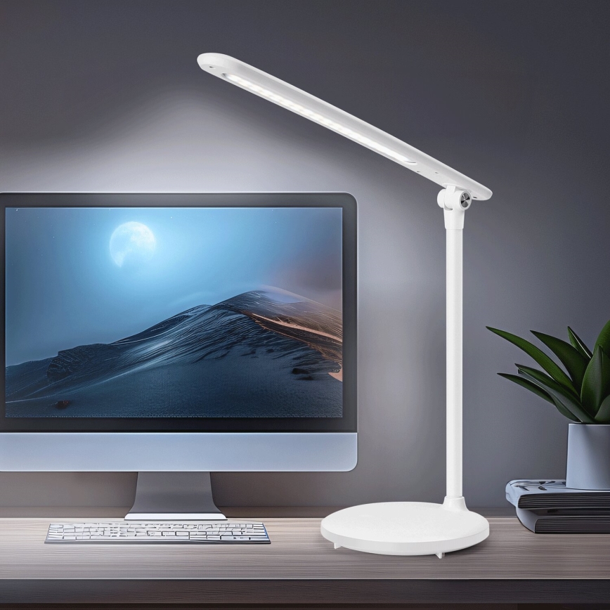 Aigostar - LED Димируема акумулаторна настолна touch лампа LED/3W/5V 2700/4000/6500K 1800 mAh