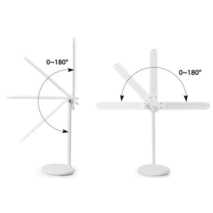 Aigostar - LED Димируема акумулаторна настолна touch лампа LED/3W/5V 2700/4000/6500K 1800 mAh