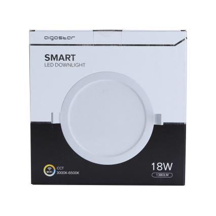 Aigostar - LED Димируема лампа 18W/230V Ø 22 cм Wi-Fi