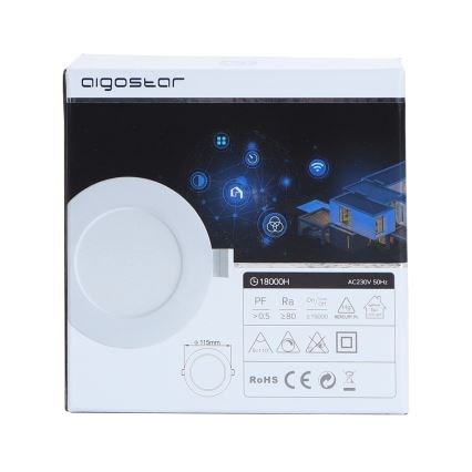 Aigostar - LED Димируема лампа 6W/230V Ø 11,5 cм Wi-Fi